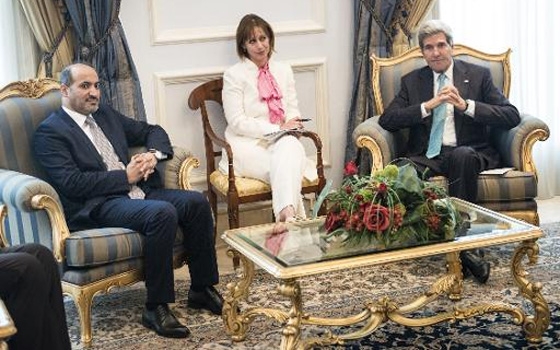   مصر اليوم - كيري يدعو المعارضة السورية المعتدلة إلى مساعدة العراق