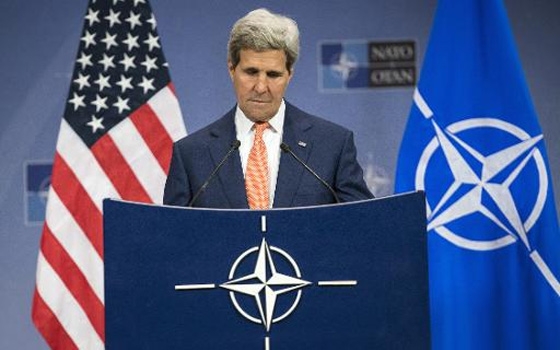   مصر اليوم - كيري يدعو روسيا إلى القيام بخطوات ملموسة لأنهاء الأزمة الأوكرانية