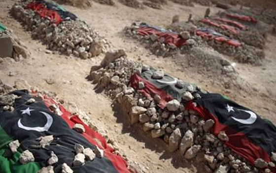   مصر اليوم - وزارة ليبية : مدينة سرت تحتوي على أكثر المقابر الجماعية