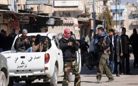   مصر اليوم - الجيش الحرّ يدمِّر دبَّابتين للحكومة ويسيطر على 4 قرى في حلب