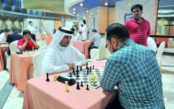  مصر اليوم - بدء منافسات بطولة الوفاء لزايد للشطرنج السريع 2014
