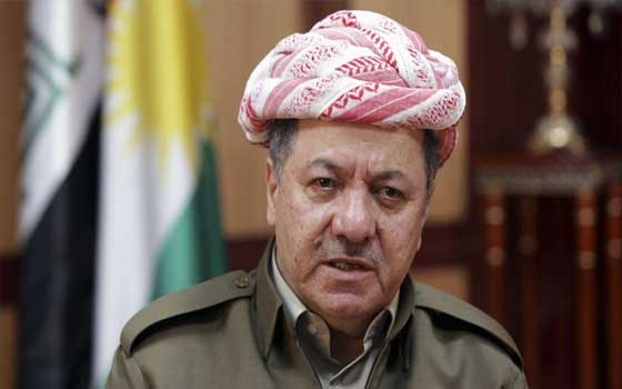 مصر اليوم - بارزاني يؤكد لكيري أن هجوم المسلحين أوجد عراقًا جديدًا