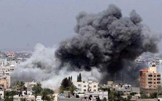   مصر اليوم - طيران الاحتلال الحربي يقصف مواقعًا فلسطينيّة في قطاع غزّة