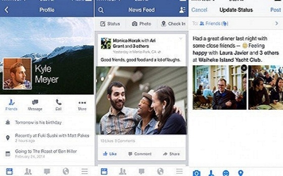   مصر اليوم - فيسبوك تحدّث تطبيقها لأندرويد و iOS