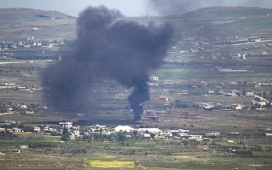   مصر اليوم - غارات إسرائيلية على مواقع للنظام السوري في الجولان