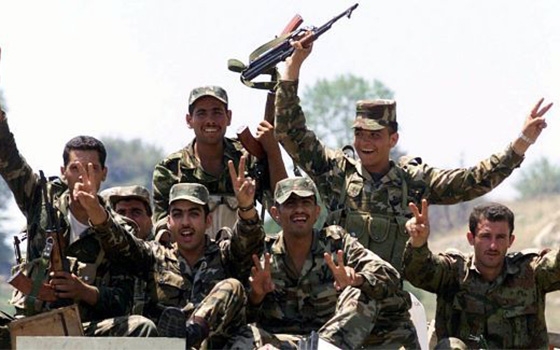   مصر اليوم - القوات السورية تتقدم بالقرب من الحدود اللبنانية