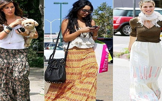 مصر اليوم - ارتدي التنورة الطويلة لطلة صيفيّة محتشمة وأنيقة