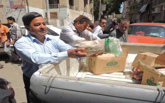 مصر اليوم - ضبط لحوم فاسدة وتحرير 22 مخالفة لمخابز في أسيوط