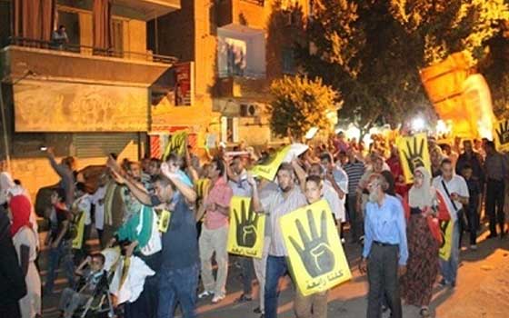   مصر اليوم - مسيرة لأنصار الإخوان في دمنهور فجر الجمعة