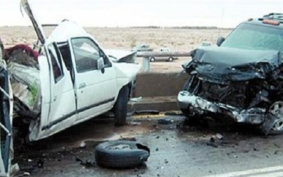   مصر اليوم - مصرع وإصابة أربعة أشخاص فى حادث تصادم في البحيرة