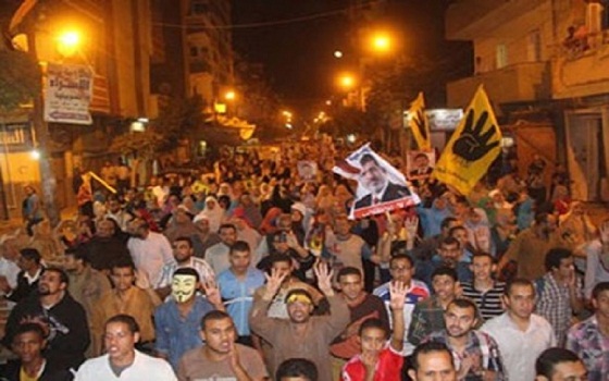   مصر اليوم - أمن البحيرة يفرق مسيرة لأنصار الإخوان في كفر الدوار