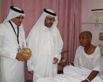 مصر اليوم - مركز أمراض وجراحة القلب في المدينة المنورة يعايد مرضاه بالهدايا