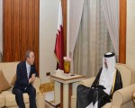 مصر اليوم - الأمير القطري يستقبل الأمين العام للأمم المتحدة