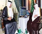  مصر اليوم - ملك السعوديّة يبحث مع أمير قطر تطورات الأوضاع في المنطقة