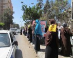   مصر اليوم - وقفة احتجاجية لرابطة بنات الانقلاب في بورسعيد