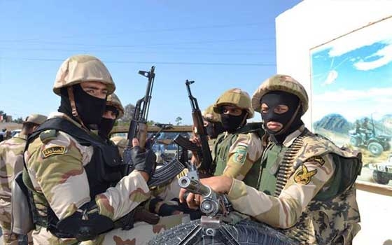   مصر اليوم - القوات المسلحة تقضى على ١٢ تكفيريا في شمال سيناء