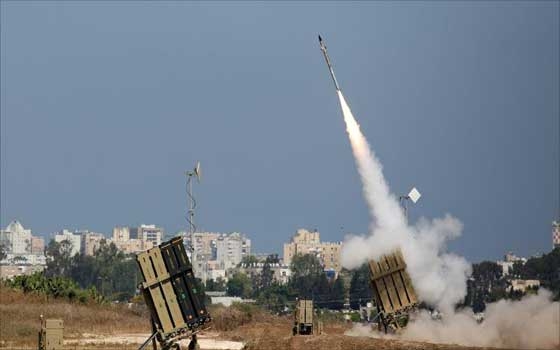   مصر اليوم - السلطات الإسرائيلية تعلن اعتراض منظومة  القبة الحديدية 