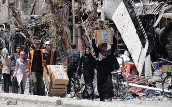   مصر اليوم - الأمم المتحدة تنجح في الدخول إلى معضمية الشام المحاصرة