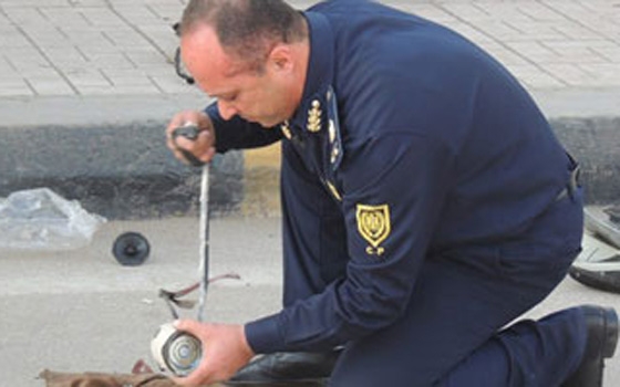 مصر اليوم - انفجار قنبلة صوت في المساكن الإداريَّة للضباط في بورسعيد