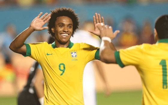   مصر اليوم - البرازيلي ويليان جاهز للمشاركة أمام ألمانيا رغم الإصابة