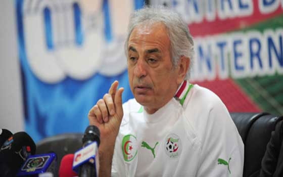   مصر اليوم - المدير الفني للجزائر يكرر الشكر للرئيس بوتفليقه والشعب العظيم