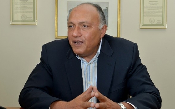   مصر اليوم - وزير الخارجية: المبادرة المصرية هي الوحيدة المطروحة وتحظى بتأييد دولي