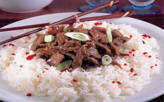   مصر اليوم - أرز بشرائح اللحم