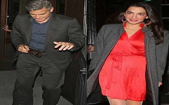   مصر اليوم - علم الدين تنتظر مولودًا  من خطيبها جورج كلوني