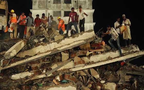 مصر اليوم - ارتفاع عدد قتلى أنهيار مبنى في الهند إلى 47 شخصًا