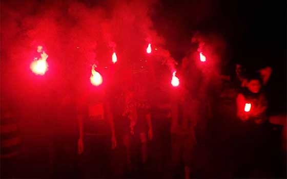   مصر اليوم - أنصار مُرسي يُنظمون مسيرة في بورسعيد تنديدًا بالعدوان على غزة