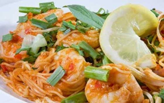   مصر اليوم - الإسباغيتى بالجمبري المقلي