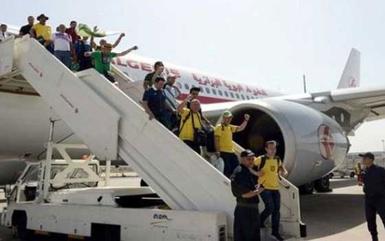   مصر اليوم - أنصار الخضر يشتكون النقائص التي واجهة تنقلهم إلى البرازيل