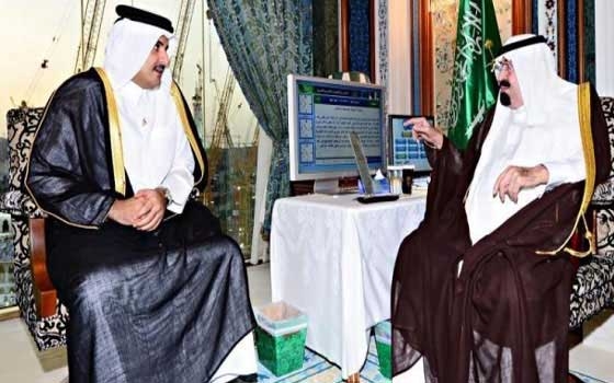   مصر اليوم - ملك السعوديّة يبحث مع أمير قطر تطورات الأوضاع في المنطقة