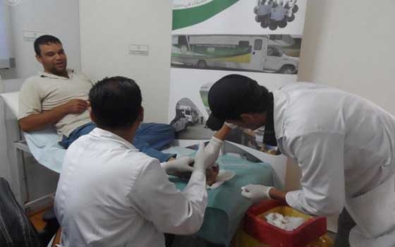   مصر اليوم - العيادات التخصصية السعودية في الزعتري تشهد إقبالًا متزايدًا