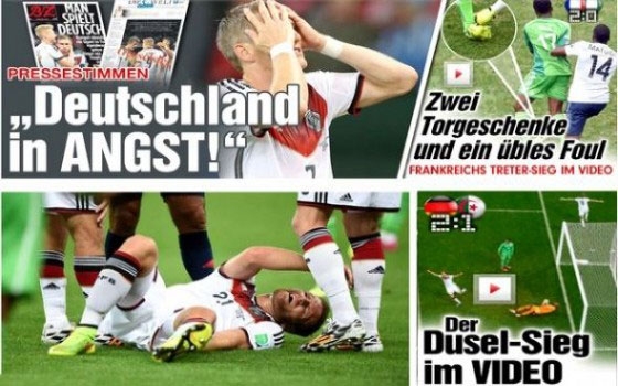   مصر اليوم - الإعلام الألماني ينتقد ''المانشيفت'' بعد فوزها بشق الأنفس على الجزائر