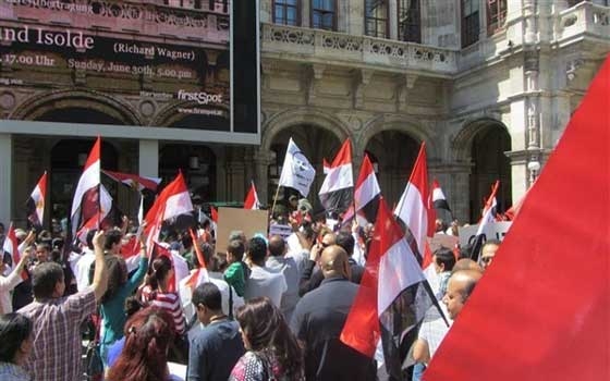   مصر اليوم - اتحاد المصريين في النمسا يعلن تضامنه مع السيسي لمواجهة الاخطار