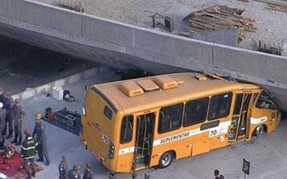   مصر اليوم - مقتل شخصين وإصابة أكثر من 20 جراء انهيار جزء من جسر في البرازيل