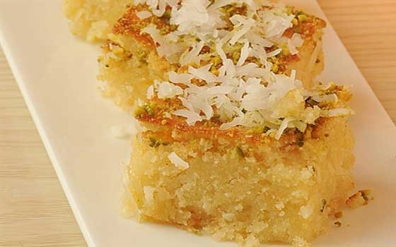   مصر اليوم - بسبوسة بجوز الهند