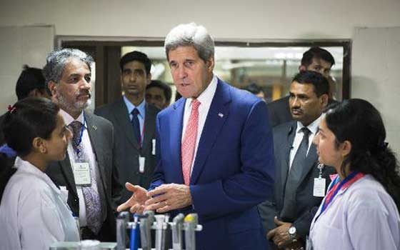   مصر اليوم - كيري يسعى الى انعاش العلاقات الهندية الإميركية بعد التوتر