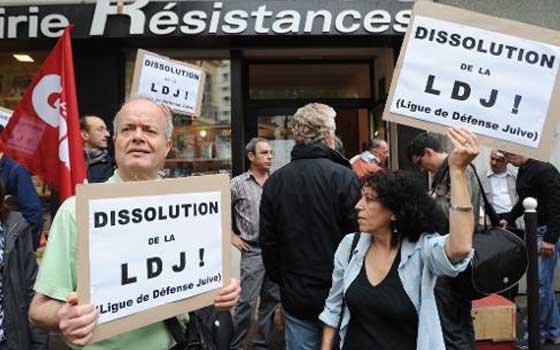   مصر اليوم - احتمال حل رابطة الدفاع اليهودي المتشددة في فرنسا