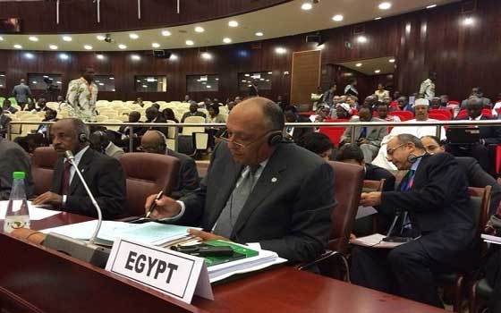   مصر اليوم - وزير الخارجيّة المصري يجري تنسيقاً مشتركاً مع نظرائه العرب لوقف العدوان على غزة