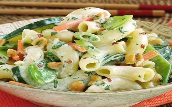   مصر اليوم - سلطة المكرونة بالزبادي