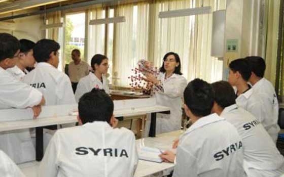  مصر اليوم - فريق الأولمبياد السوري للكيمياء يتوجه إلى فيتنام الأحد