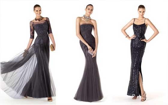   مصر اليوم - اللَّون الأسود يتألَّق مع فساتين عيد الفطر لموسم 2014