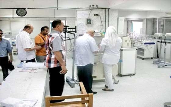 مصر اليوم - محافظ بورسعيد يتفقد قسم حضانات الأطفال في مستشفى النصر