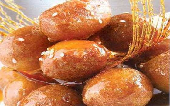   مصر اليوم - كُرات الحلوى بالزعفران والفانيليا