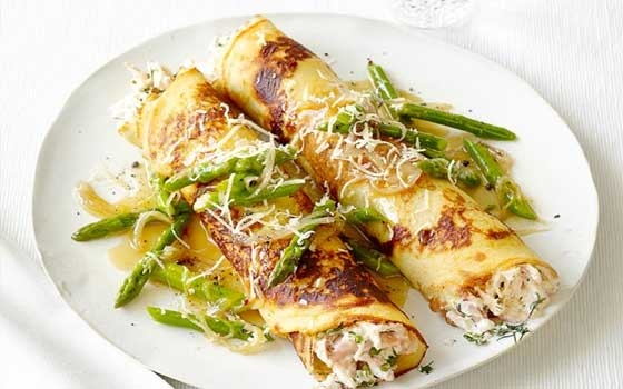   مصر اليوم - ساندويتشات كريب الدجاج بالبشاميل