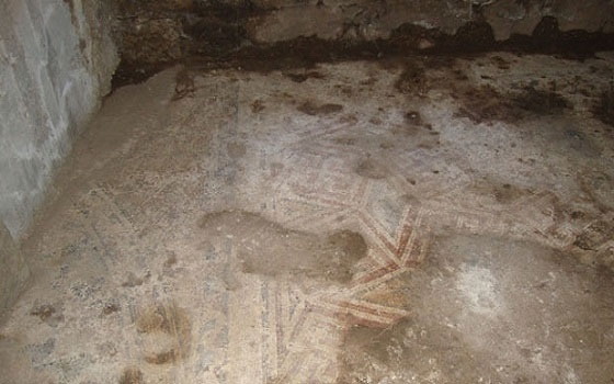   مصر اليوم - الكشف عن أجزاء لوحة فسيفساء مكملة للوحة مكتشفة عام 1970