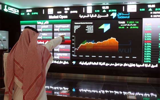   مصر اليوم - الأسهم السعودية تسجل مكاسب بلغت 64 نقطة