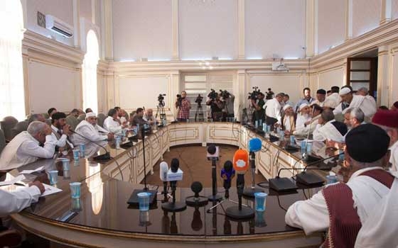   مصر اليوم - الحكماء والشوري فى ليبيا يقدم مبادرة لحل النزاع القائم بالبلاد